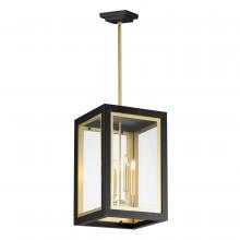 Maxim 30058CLBKGLD - Neoclass-Outdoor Pendant