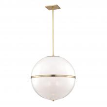 Crystorama 2030-AG - Brian Patrick Flynn Truax 4 Light Aged Brass Chandelier