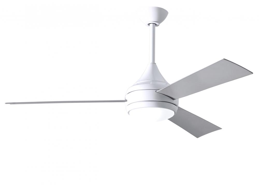 Donaire wet location 3-Blade paddle fan constructed of 316 Marine Grade Stainless Steel