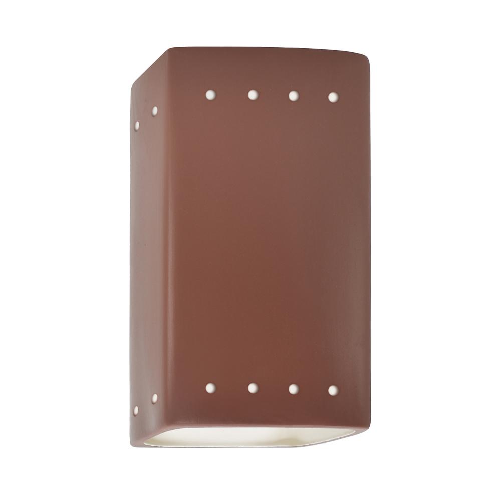 Small LED Rectangle w/ Perfs - Open Top & Bottom (Outdoor)