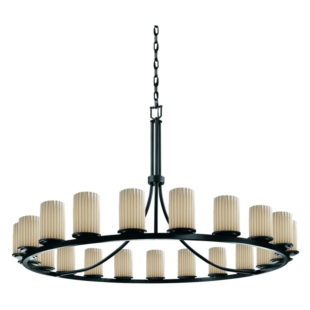 Dakota 21-Light 1-Tier Ring LED Chandelier