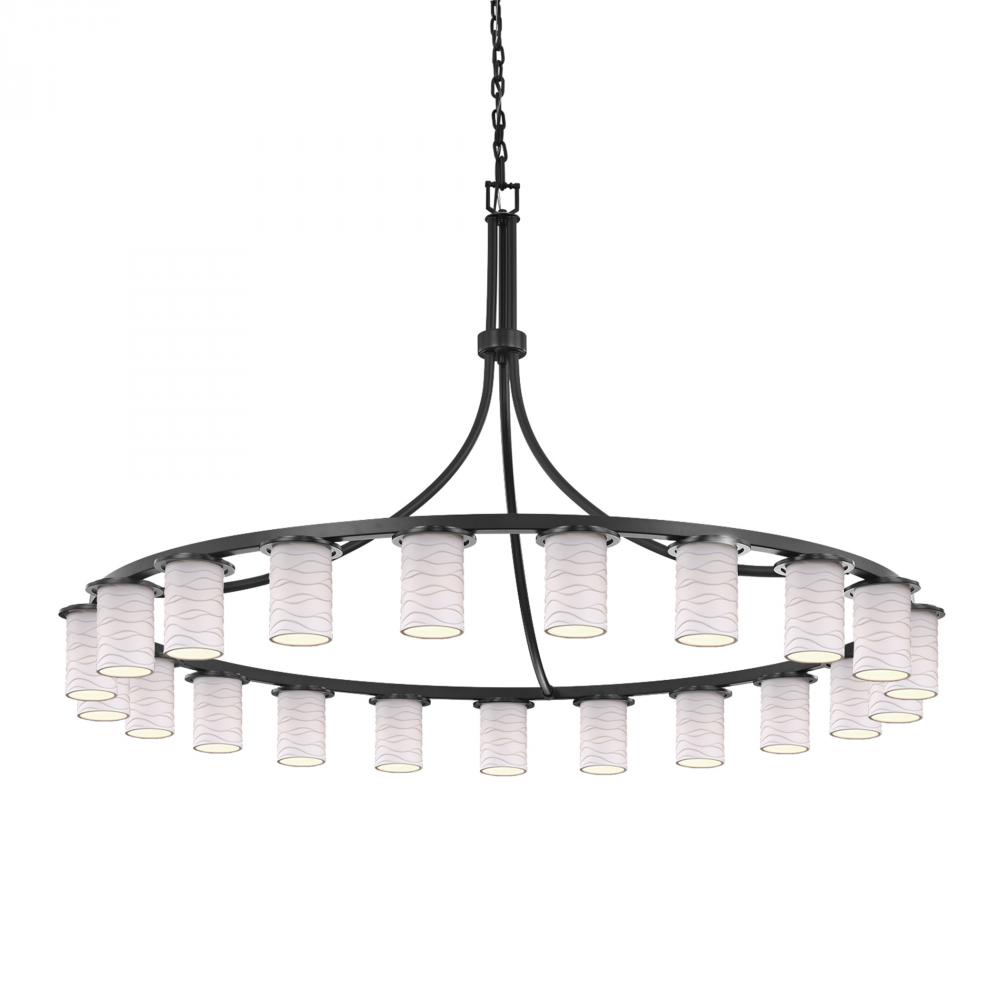 Dakota Downlight 21-Light 1-Tier LED Chandelier