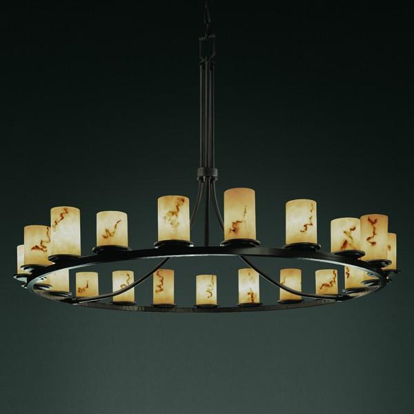 Dakota 21-Light 1-Tier Ring LED Chandelier