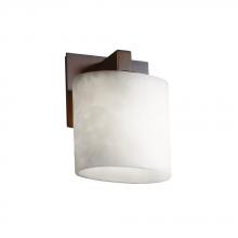 Justice Design Group CLD-8931-30-MBLK - Modular 1-Light Wall Sconce (ADA)