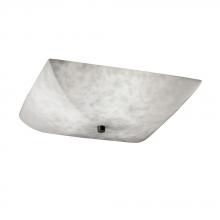 Justice Design Group CLD-9672-35-MBLK - 24" Semi-Flush Bowl w/ GU24-LED Lamping