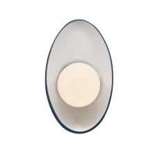 Justice Design Group CER-3045-MDMT - Oval Coupe Wall Sconce