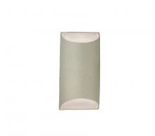 Justice Design Group CER-5750W-CKC - Small ADA LED Tapered Cylinder Wall Sconce (Outdoor)