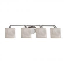 Justice Design Group CLD-8464-30-NCKL-LED4-2800 - Bronx 4-Light LED Bath Bar