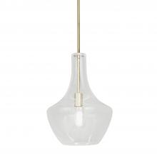 Justice Design Group FSN-4171-SEED-BRSS - Harlow 14" Pendant