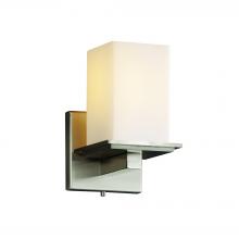 Justice Design Group FSN-8671-15-OPAL-NCKL - Montana 1-Light Wall Sconce