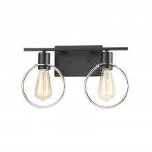 Justice Design Group NSH-8902-CRMB - Volta 2-Light Bath Bar