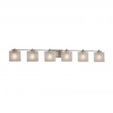 Justice Design Group FSN-8446-30-FRCR-NCKL-LED6-4200 - Era 6-Light LED Bath Bar