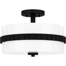 Quoizel QSF6195MBK - Quoizel Semi-Flush Mount