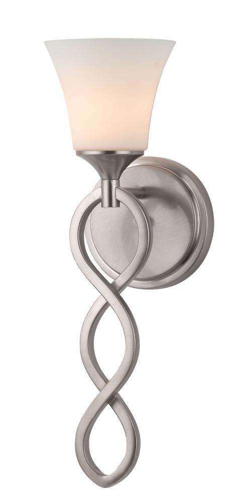 Satin Nickel Wall Light