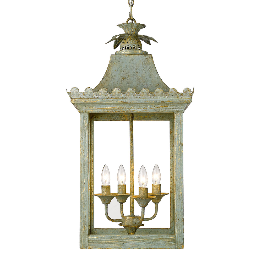 Finley 4-Light Pendant in Vintage Sage