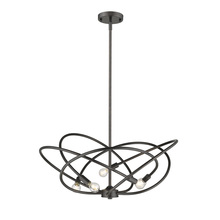 Golden 2618-5 EB - Cosmic 5 Light Chandelier