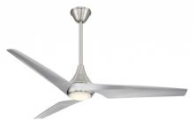 Minka-Aire F636L-BN/SL - Switch - 60" LED Smart Dual Mount Ceiling Fan