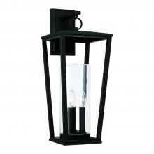  948131BK - 3-Light Outdoor Wall-Lantern