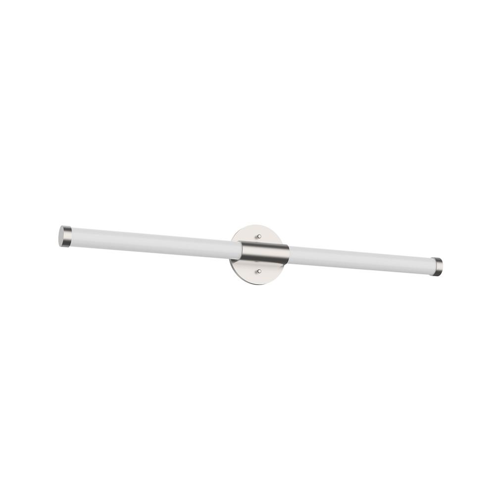 Akari 32-in Brushed Nickel LED Vanity