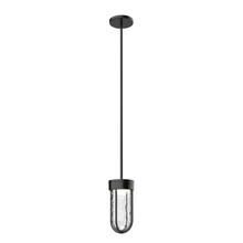 Kuzco Lighting Inc EP17609-BK - DAVY 9" EXTERIOR PENDANT BLACK, 14W, 120VAC LED, 3000K, 90CRI