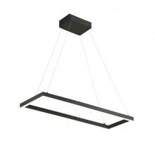 Kuzco Lighting Inc PD88530-BK - Piazza 30-in Black LED Pendant