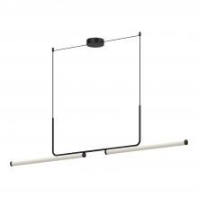 Kuzco Lighting Inc LP73073-BK - Vesper 73-in Black LED Linear Pendant