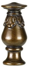 CAL Lighting FA-5040A - 2.75" Resin Finial in Light Faux Wood