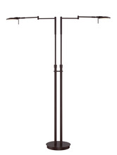 Arnsberg 425810228 - Dessau Turbo Double - Floor Lamp