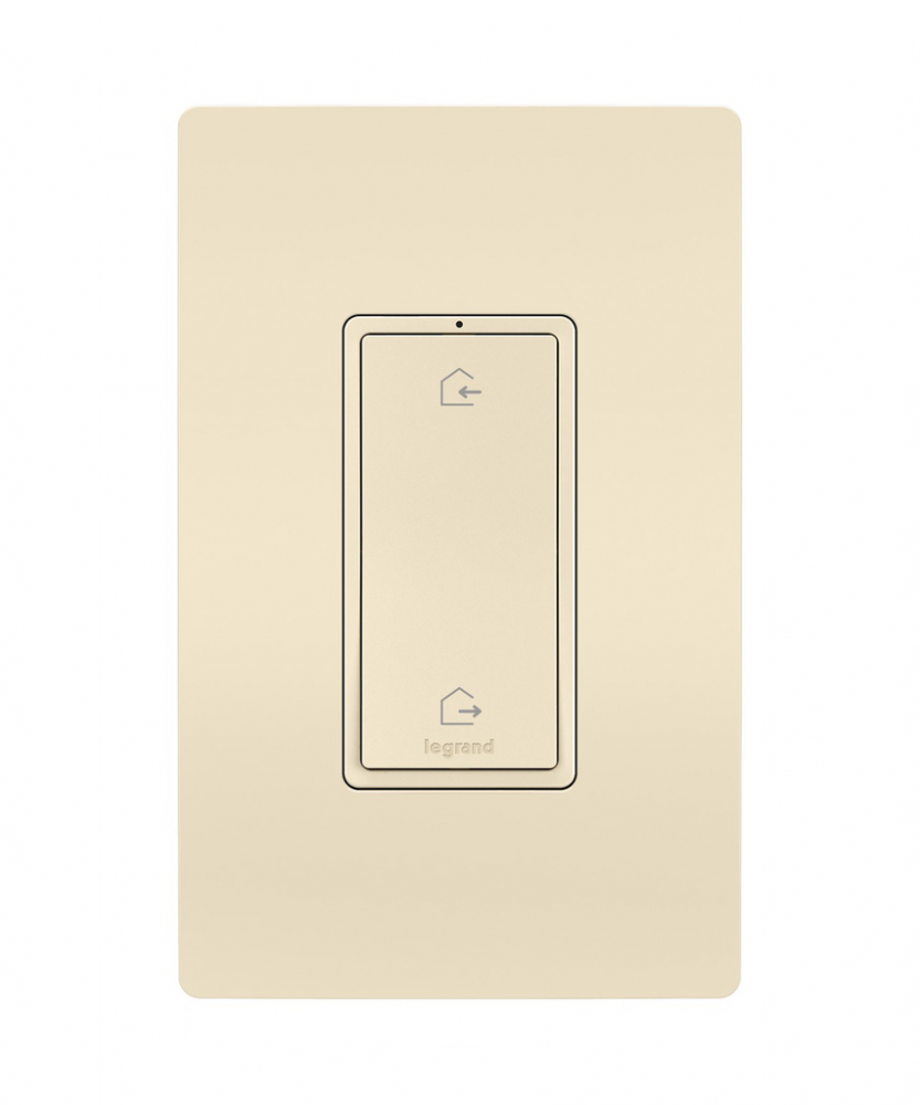 radiant® Home/Away Wireless Smart Switch with Netatmo, Light Almond