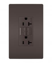 Legrand Radiant 2097CCD12 - radiant? 20A Duplex Self-Test GFCI Receptacles with SafeLock? Protection, Brown (12 pack)