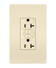 Legrand Radiant 2097TRLACCD4 - radiant? Tamper-Resistant 20A Duplex Self-Test GFCI Receptacle with SafeLock? Protection, Light (4 pack)