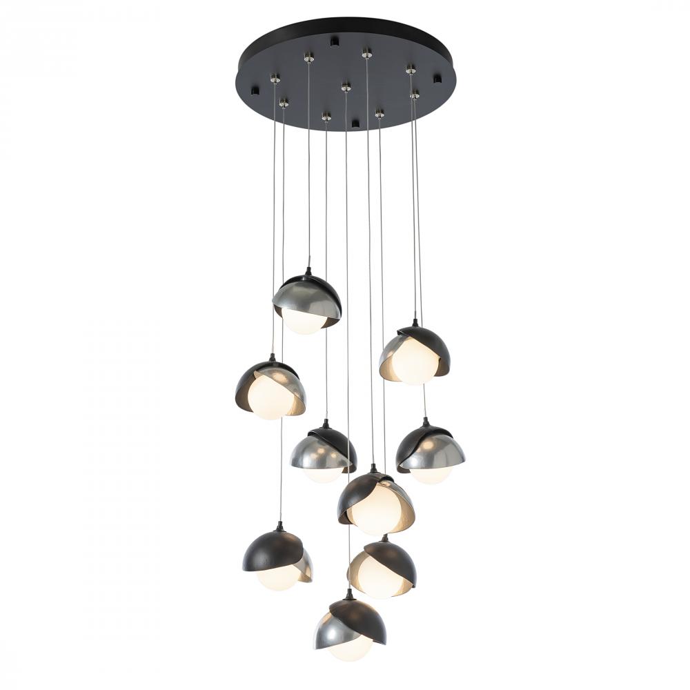 Brooklyn 9-Light Double Shade Pendant