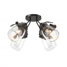 Hubbardton Forge 121371-SKT-14-LL0330 - Lapas 4-Light Semi-Flush