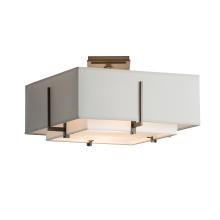 Hubbardton Forge 126507-SKT-07-SF1205-SJ1605 - Exos Square Small Double Shade Semi-Flush