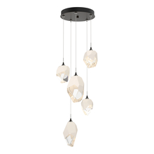 Hubbardton Forge 131139-SKT-STND-14-WP0756 - Chrysalis 5-Light Mixed Crystal Pendant