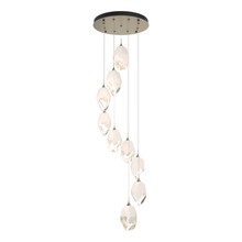 Hubbardton Forge 131141-SKT-LONG-84-WP0755 - Chrysalis 9-Light Large Crystal Pendant