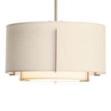 Hubbardton Forge 139602-SKT-MULT-84-SF1099-SA1590 - Exos Small Double Shade Pendant