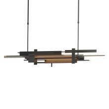 Hubbardton Forge 139721-LED-SHRT-10-84 - Planar LED Pendant with Accent