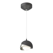 Hubbardton Forge 161183-SKT-STND-10-85-GG0711 - Brooklyn Double Shade Low Voltage Mini Pendant