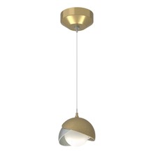 Hubbardton Forge 161183-SKT-STND-86-82-GG0711 - Brooklyn Double Shade Low Voltage Mini Pendant