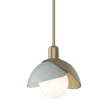 Hubbardton Forge 181183-SKT-MULT-84-82 - Brooklyn Double Shade Mini Pendant