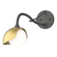 Hubbardton Forge 201376-SKT-20-86-GG0711 - Brooklyn 1-Light Single Shade Long-Arm Sconce