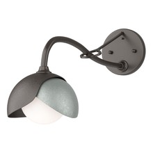 Hubbardton Forge 201377-SKT-14-82-GG0711 - Brooklyn 1-Light Double Shade Long-Arm Sconce