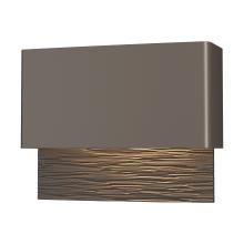 Hubbardton Forge 302630-LED-77-14 - Stratum Dark Sky Friendly LED Outdoor Sconce