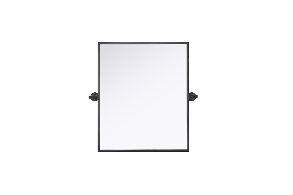 Amoura 20x24 Pivot Mirror in Black