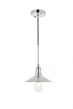 Elegant LD4033D9C - Etude 1 Light Chrome Pendant