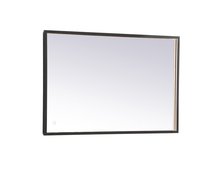 Elegant MRE62040BK - Pier 20x40 inch LED mirror with adjustable color temperature 3000K/4200K/6400K in black