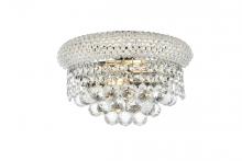  V1800W12C/RC - Primo 2 Light Chrome Wall Sconce Clear Royal Cut Crystal