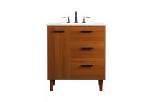  VF47030MTK - 30 Inch Bathroom Vanity in Teak