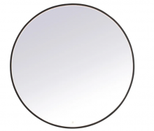  MRE6045BK - Pier 45 Inch LED Mirror with Adjustable Color Temperature 3000k/4200k/6400k in Black